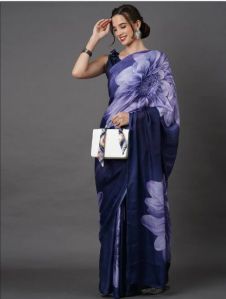 satin silk saree