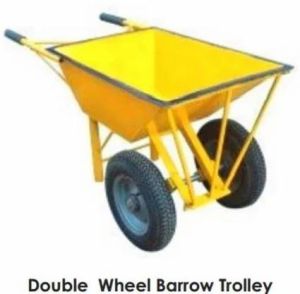 Double Wheel Barrow Trolley