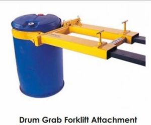 Drum Grabber Forklift Attachment