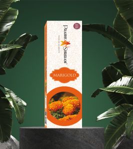 Prabhu Shriram Marigold Premium Fragrance Incense Sticks 40 Sticks