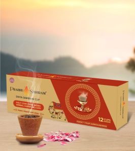 Prabhu Shriram Organic Divya Sambrani Cups