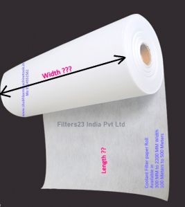 Honing Oil Filter Paper Roll