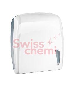 White Plastic Inter Fold Tissue Dispenser