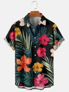 Mens&boys& women half sleeve beach shirt