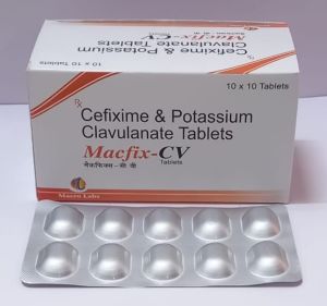 CEFIXIME200MG+CLAVULANIC ACID 125MG TAB