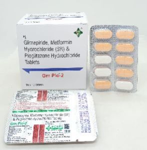 Glimepiride Metformin Hydrochloride Tablet