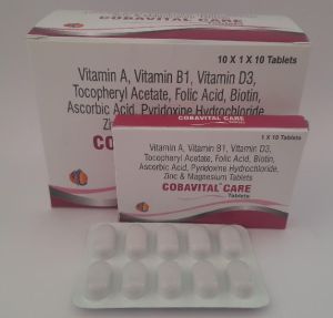 Vitamina Vit B1 Vit D3 Tocopheryl Acetate Folic Acid Biotin Ascorbic Acid Pyridoxine Zinc Magnesium