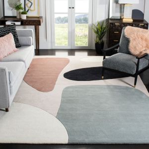 New abstract design 2013 100% hand tufted handmade rugs