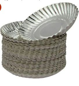 Silver Paper Plates