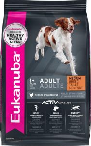 Eukanuba Adult Medium Breed Dry Dog Food 15kg