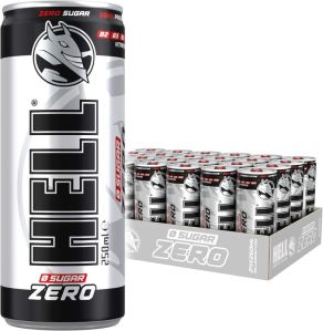 Hell Energy Drink Zero 250ml 24pcs