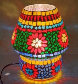 mosaic table lamp