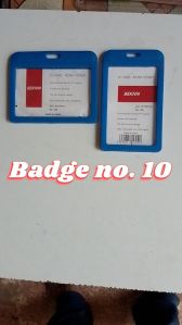 Rectangular Plastic ID Card