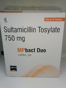 Sultamicillin Tosylate 750mg Tablets