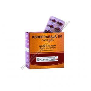 Vaidyaratnam Ksheerabala 101 Soft Gel Capsules