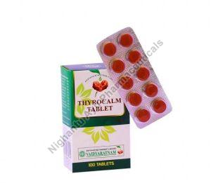 Vaidyaratnam Thyrocalm Tablets