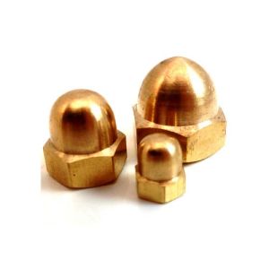 Brass Dome Nut