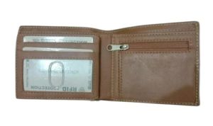 Mens Brown Leather Wallet