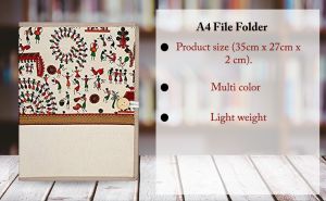 Printed Fabric File Folder