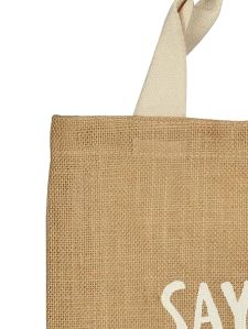 Printed Jute Handbag