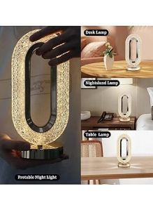 LED Crystal Light Touch Lamp