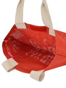 Printed Jute Handbag