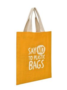 Printed Jute Handbag