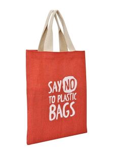 Printed Jute Handbag