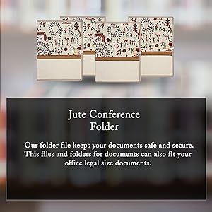 Printed Fabric File Folder