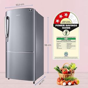 183L Samsung Refrigerator with Digital Inverter
