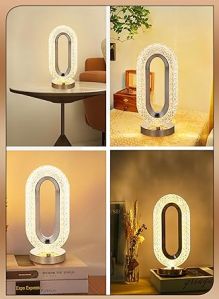 LED Crystal Light Touch Lamp
