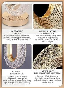 LED Crystal Light Touch Lamp