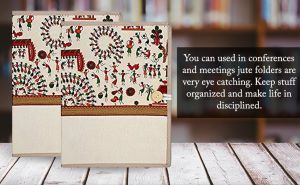 Printed Fabric File Folder