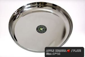 Stainless Steel Apple Khumcha Plate