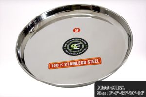 Stainless Steel Beggi China Plate