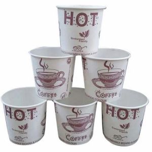 100 ml Printed Disposable Paper Cups