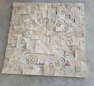 Polished Mosaic Sandstone Slab