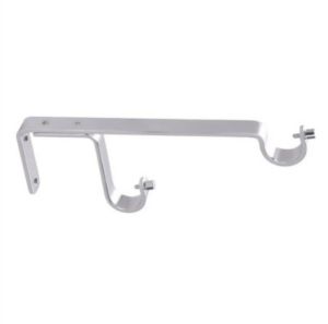 Mil Steel Long Double Curtain Bracket