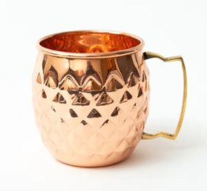 Pure Copper Diamond Mule Mug