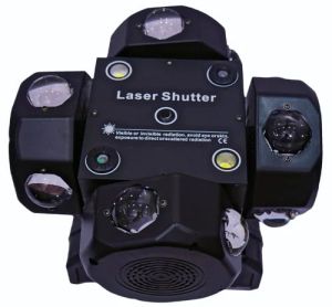 4 Head Zenith King LED Laser Shutter Moving Head Light