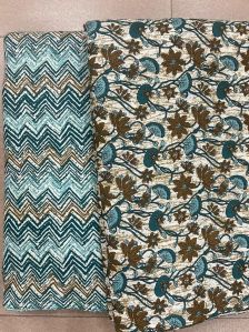 cotton cambric print fabric