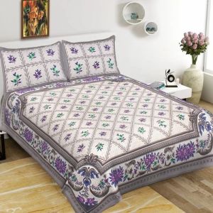 Cotton Queen Size Double Bed Sheet