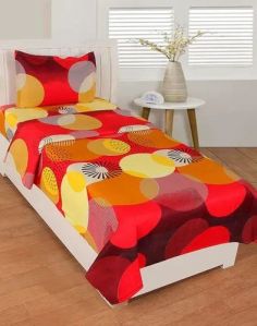 Multicolor Single Bed Sheet