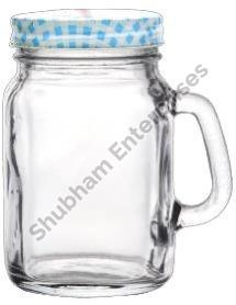 130 ML Handle Mason Glass Jar