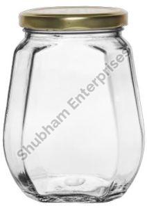 500 GM Octa Glass Jar