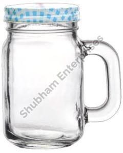 500 ML Handle Mason Glass Jar