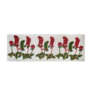 Designer Christmas Special Table Runner With Mat