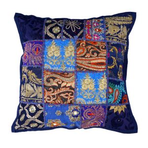 Designer Patchwork Cushion Cover