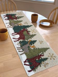 Handmade Beaded Table Runner