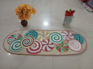 Designer Beaded Table Runner